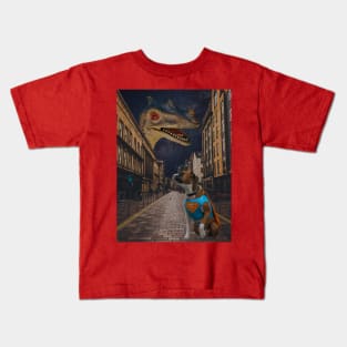 Dino vs SUPERDOG Kids T-Shirt